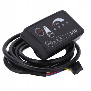 ELEKTRYCZNY WYŚWIETLACZ ROWEROWY 36V48V LED S810