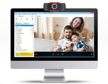 ВЕБ-КАМЕРА ПК FULL HD ДЛЯ ЗАНЯТИЙ С МИКРОФОНОМ
