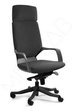 Fotel biurowy obrotowy Apollo czarny design ergo