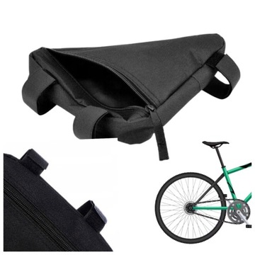 SAKWA ROWEROWA POD RAMĘ TORBA NA ROWER WODOODPORNA