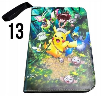 POKEMON ALBUM Папка на 400 карточек, ручка-слайдер.