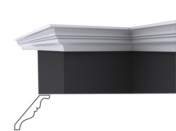 F-21 100x100mm, listwa przysufitowa, sztukateria