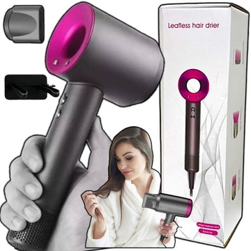 PROFESJONALNA SUSZARKA DO WŁOSÓW DRYER 1600W ULTRA JONIZACJA + UCHWYT
