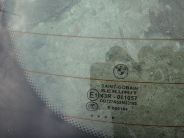 БМВ Е92 ЗАДНЕЕ СТЕКЛО