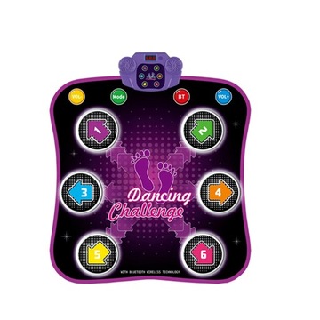 МУЗЫКАЛЬНЫЙ ТАНЦЕВАЛЬНЫЙ КОВРИК BLUETOOTH SKILL GAME 6 LED 79X90см
