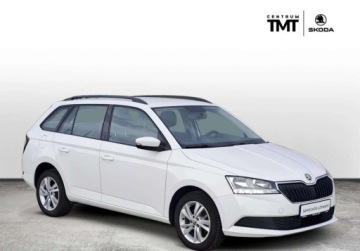 Skoda Fabia III Kombi Facelifting 1.0 TSI 95KM 2021 Skoda Fabia Ambition 1.0 TSI 95 KM Klimatyzacja Czujniki LED ASO, zdjęcie 4