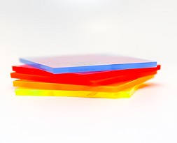 Флуоресцентный КРУГЛЫЙ ДИСК Plexi 10см 3мм 10 градусов