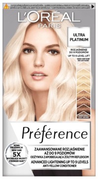 L'oreal Preference Ultra Platinum farba do włosów