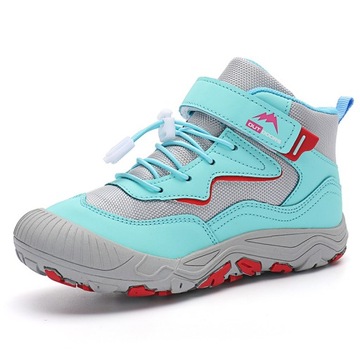 BUTY TREKKINGOWE NA RZEPY SOFTSHELL ZIMOWE NEW 35