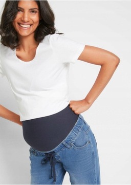 40 Bonprix JEANSY CIĄŻOWE