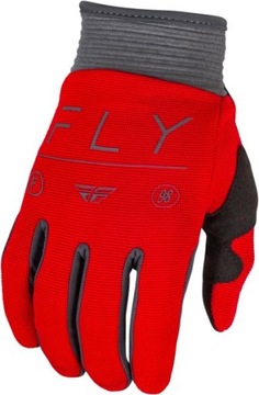 RĘKAWICE RĘKAWICZKI CROSS ENDURO ATV FLY CZERWONE\ SZARE F16 (2024) - r.2XL