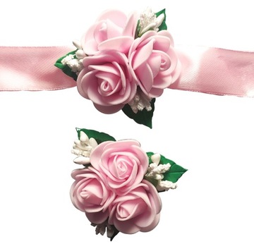 Zestaw kotylion i butonierka ślub, studniówka.