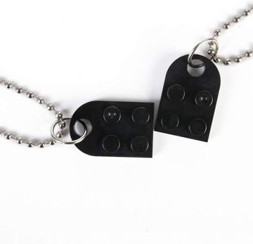 Ожерелье дружбы друзей пар HEART LEGO