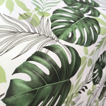 Плотная клеенка ЛИСТЬЯ МОНСТЕРЫ