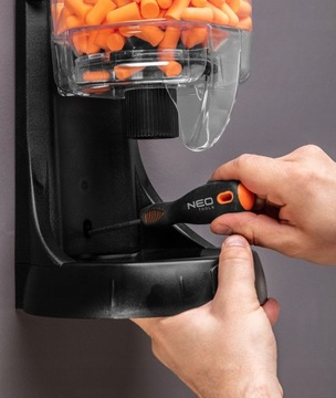 NEO DOZOWNIK +WKŁADKI PRZECIWHAŁASOWE 38DB 500 PAR