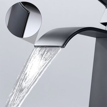 BATERIA UMYWALKOWA ŁAZIENKÓW WYSOKA WODOSPAD KRAN