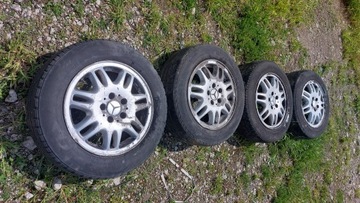 4× DISK HLINÍK MERCEDES 6.5" X 16" 5X112