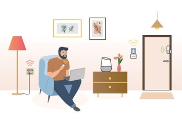 Контактный датчик SwitchBot Датчик входа SmartHome