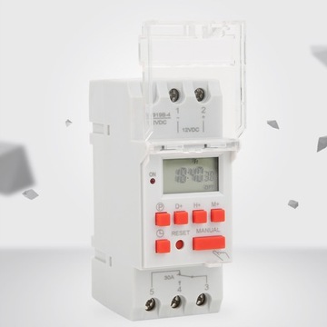 ТАЙМЕР ПЕРЕКЛЮЧАТЕЛЯ ПРОГРАММАТОРА DC12V 30A