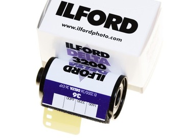 Ilford Delta 3200/36 черно-белая пленка ЧБ пленка