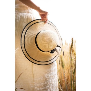 Летняя пляжная шляпа LAmour, БОЛЬШИЕ ПОЛЯ, cz20144-1