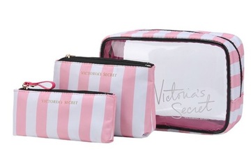 ZESTAW 3 KOSMETYCZEK VICTORIA'S SECRET