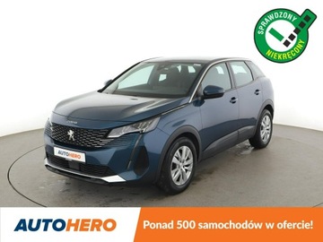 Peugeot 3008 II Crossover Facelifting  1.2 PureTech 130KM 2021 Peugeot 3008 FV23% automat navi kamera grzane
