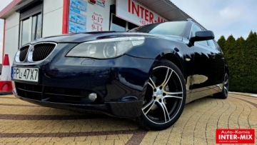 BMW Seria 5 E60 Sedan 2.5 525i 218KM 2006 BMW Seria 5 Zarejestrowany kombi bogata wersja gaz LPG 2.5 BenzynaLPG, zdjęcie 6
