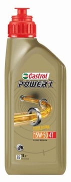 OLEJ CASTROL 15W50 1L POWER 1 4T PÓŁSYNT. / MOTOCYKLE