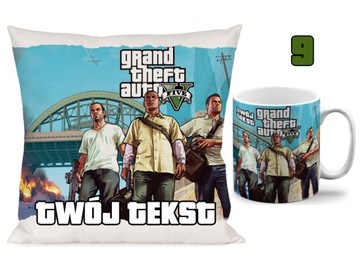 НАБОР ПОДУШЕК GTA V + посвящение N4