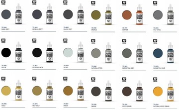 Краски Vallejo Model Color - 70.859 Черный Красный