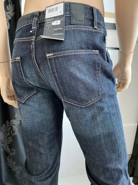 Spodnie jeans Hugo Boss rozm.32/36 straight fit
