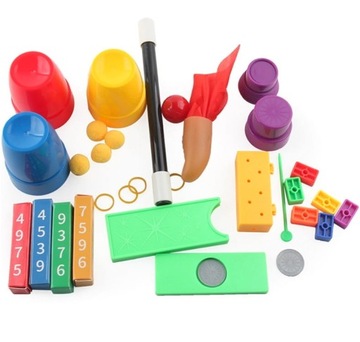 МАЛЕНЬКИЙ ВОЛШЕБНИК МАЛЕНЬКИЙ ВОЛШЕБНИК НАБОР МАГИЧЕСКИХ ТРЮКОВ