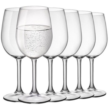 KIELISZKI DO WINA wody na wino BORMIOLI 615ml 6szt