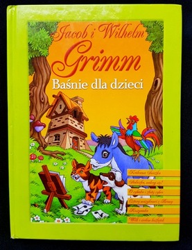Książka Baśnie dla dzieci GRIMM J. Wilhelm Grimm