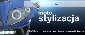 SUZUKI GSF 600 BANDIT lampa przerobiona na Bi Led