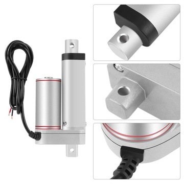 DC 12V 1000N Ход 150-500mm Линейный привод Подъемный электродвигатель