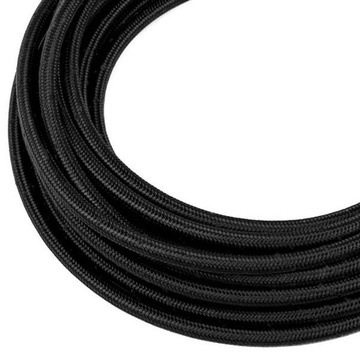 WINMOR ELASTYCZNY WĄŻ KABLOWY CZARNY 2M 32MM