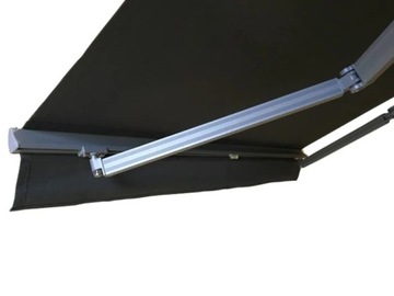 Markiza elektryczna 450x300 Szara STD