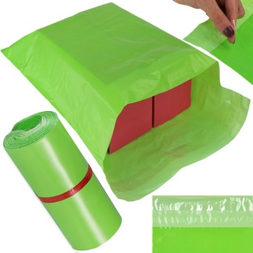 FOLIOPAKI KURIERSKIE ZIELONE B4 260x350mm 50 szt FOLIOPAK KOPERTY FOLIOWE