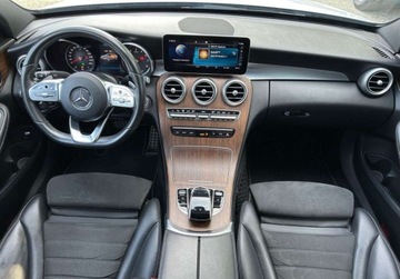 Mercedes Klasa C W205 Kabriolet Facelifting 1.5 200 184KM 2019 Mercedes-Benz Klasa C Kamera 360, Podgrzewane fotele, Tempomat, Salon PL,, zdjęcie 3