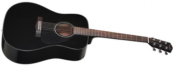 Акустическая гитара Fender CD-60 Black V3