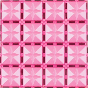 МАГНИТНЫЕ БЛОКИ 2 РОЗОВЫЕ ТАРЕЛКИ 30Х30 СМ, КОБЛО