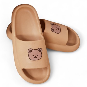 JASNOBRĄZOWE KLAPKI DAMSKIE MABYNN 40/41