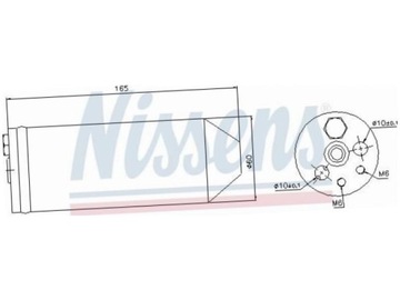 SUŠIČ KLIMATIZACE HONDA LOGO 1.3 99-02 INSIGHT 1.0 00-06