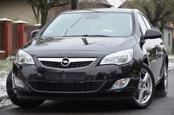 Opel Astra J Hatchback 5d 1.6 Twinport ECOTEC 115KM 2010 CZARNA OPŁACONA 1.6i 16V SERWIS KLIMA ALU GWARANCJA