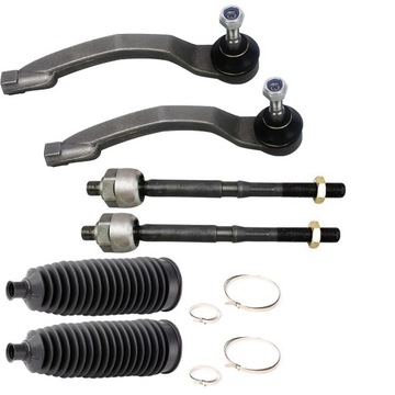 DENCKERMANN DRĄŻKI KIEROWNICZE KOŃCÓWKI OSŁONY RENAULT MEGANE II SCENIC II