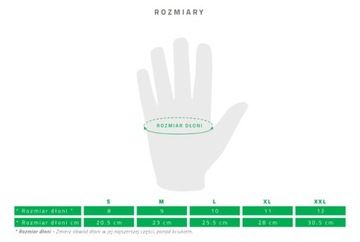 Rękawiczki ROCDAY ELEMENT czerwone M
