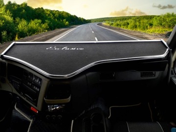 ПОЛКА ДЛЯ ТВ TIR VOLVO FM EURO 6 FM E6 БОЛЬШАЯ С ЯЩИКОМ