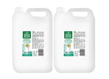 Płyn do kąpieli Kozie mleko BIAŁY JELEŃ Hipoalergiczny zapas 2x5l Naturalne